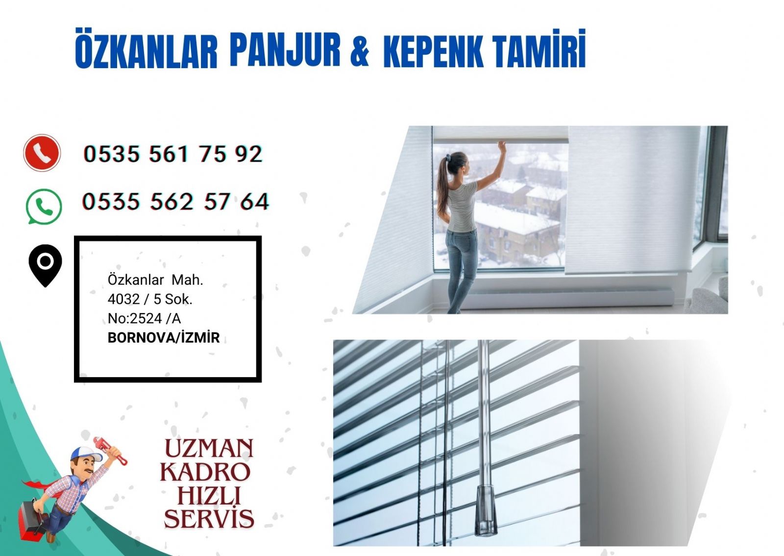 Özkanlar Panjur Ve Kepenk Tamiri